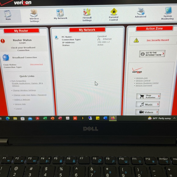 Verizon FIOS modem/router combo. - Picture 5 of 8